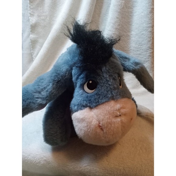 Fisher Price Eeyore Ask Me More Talking Plush 1999 Winnie The Pooh TESTED WORKS - Picture 1 of 4